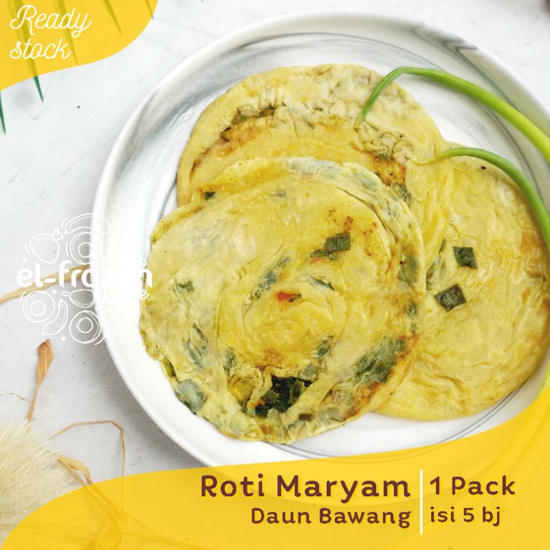 

Camilan Roti Maryam Butter Daun Bawang Frozen Food LANGKA Dijamin Empuk dan Lembut Makanan Kekinian