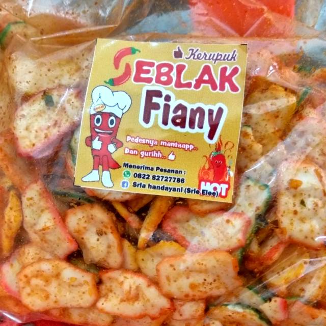 

kerupuk seblak fiany 250gr