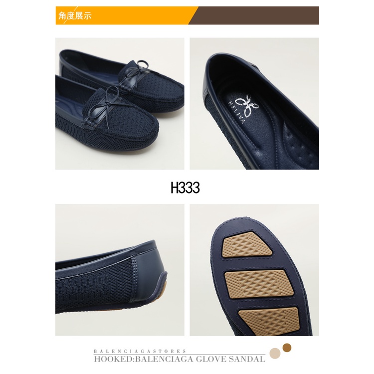 HELIVA Valencia Sepatu Flat Loafer Sol 1cm Wanita H333
