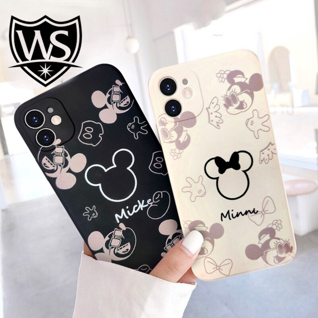 Case softcase Casing PELINDUNG KAMERA MICKEY MINNIE MOUSE Soft Case Type Hp SAMSUNG A02 A02S A03S J2
