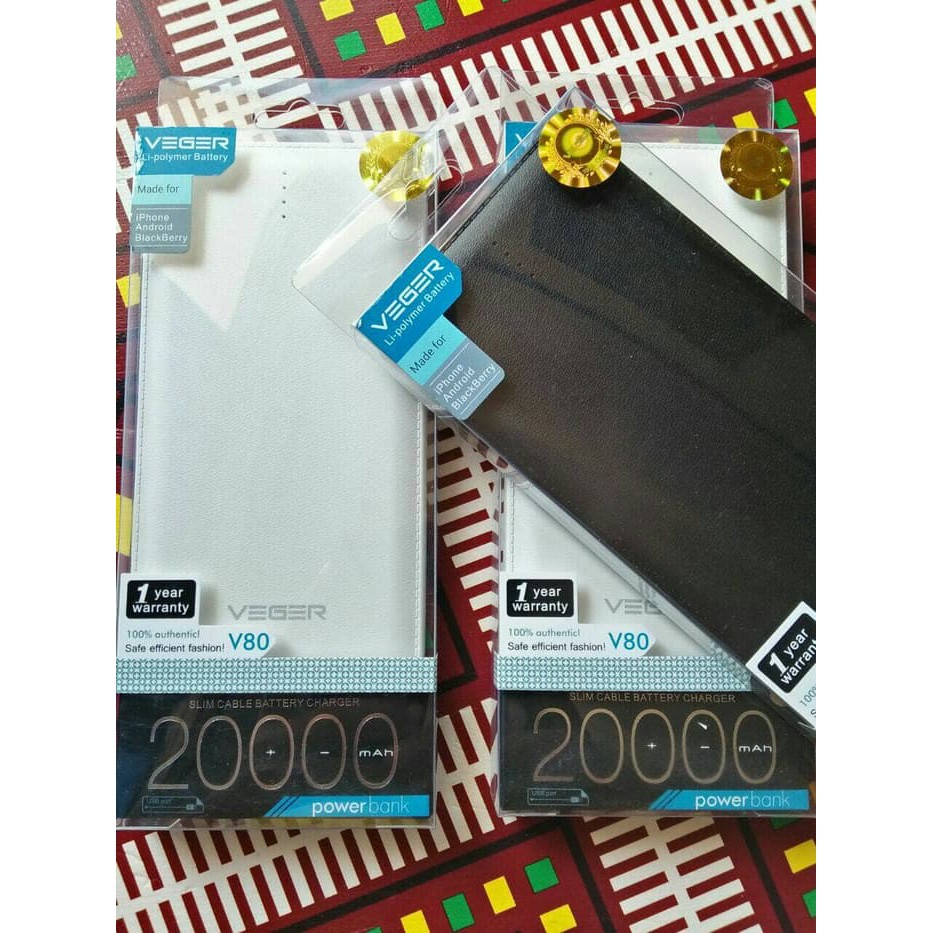 ORIGINAL power bank veger 20000 mah 001