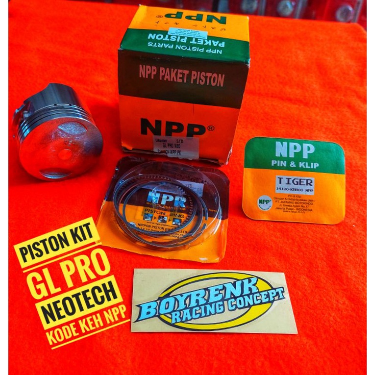 PISTON KIT GL PRO NEOTECH (KEH)OVZ STD ,25,75 SD 100NPP-BOYRENK RACING