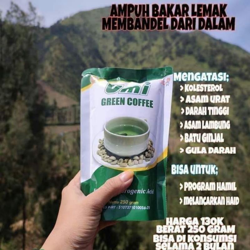 

umi green coffee / UGC bisa cod free ongkir