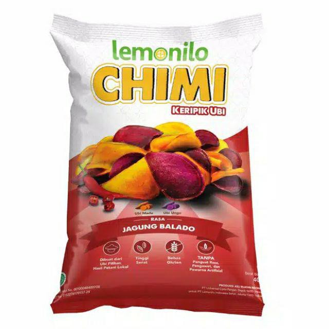 LEMONILO CHIMI UBI KERIPIK 40GR | SNACK CEMILAN DIET SEHAT