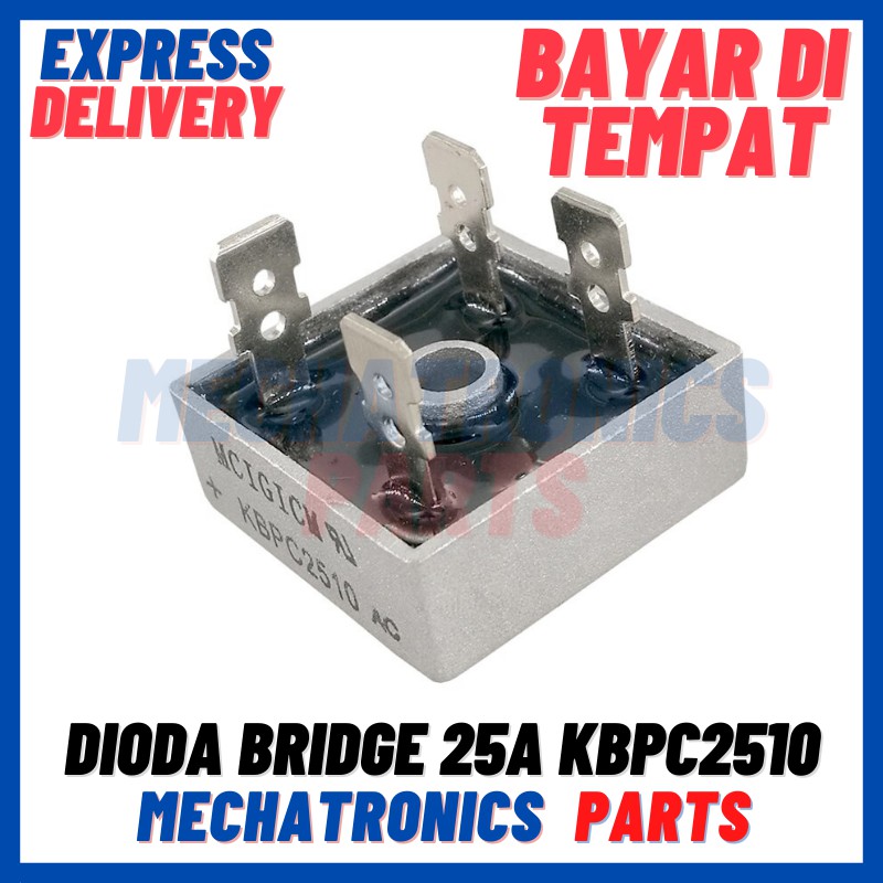 [PAS-9298] DIODA BRIDGE 25A KBPC2510