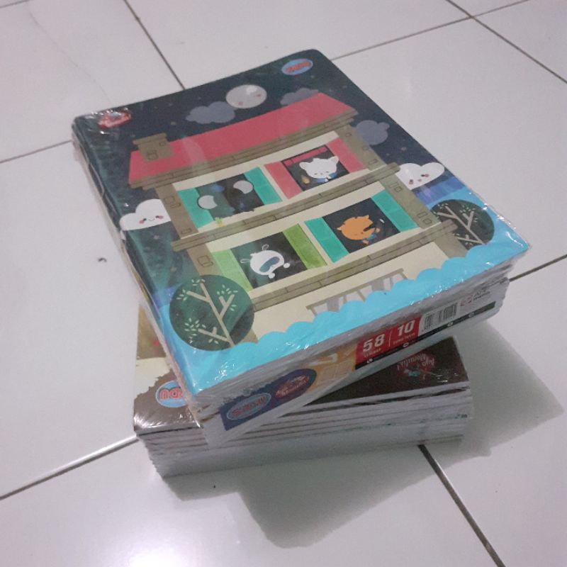 Jual buku tulis SIDU 58 lembar harga per pack 10 buku | Shopee Indonesia