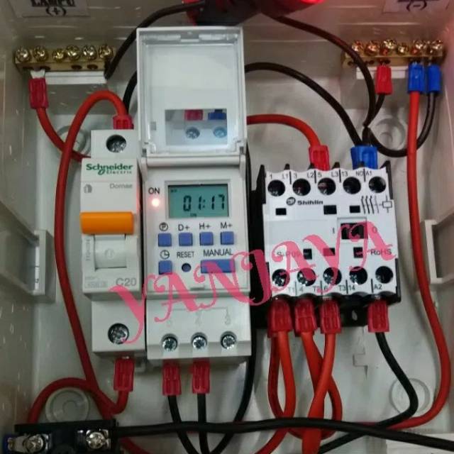 PANEL TIMER DIGITAL WEEKLY  TIMER WEEKLY DIGITAL OTOMATIS LAMPU