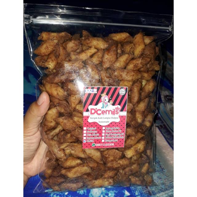 

Kulpi 250gr (Keripik Kulit Lumpia)