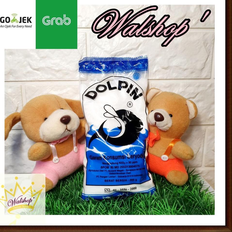 

[ Premium Quality ] GARAM DOLPIN 500 GR GARAM KONSUMSI BERYODIUM