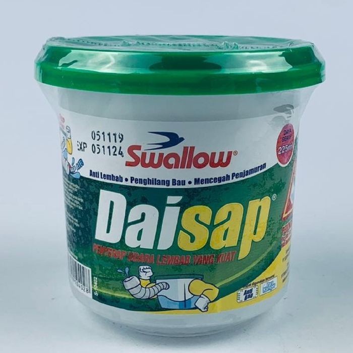 

SWALLOW DAISAP DAYA SERAP 225ML 125GR S-10402 / PENGAHRUM