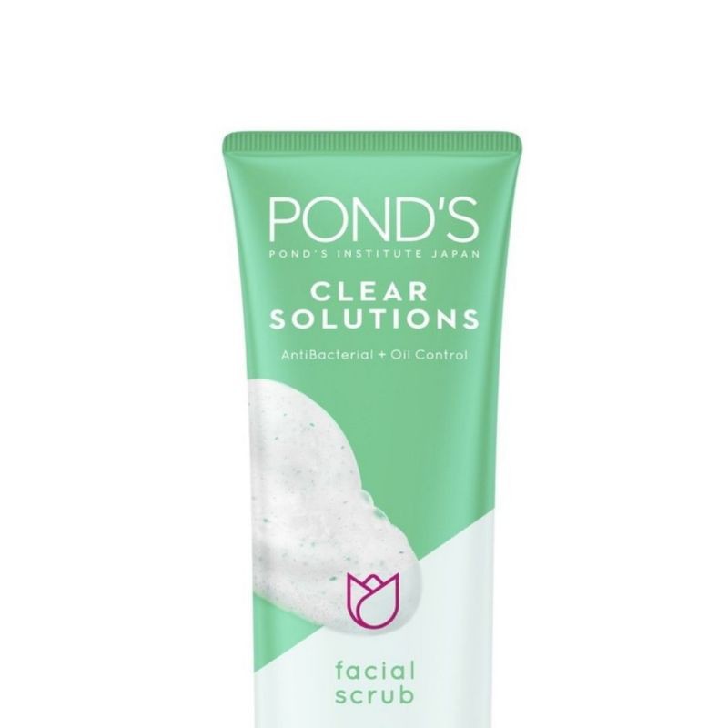 PONDS Clear Solutions Facial Scrub - Sabun Cuci Wajah