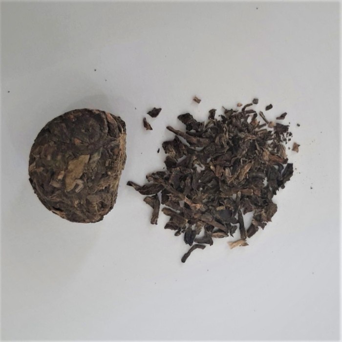 

B0621D Chinese Tea Mini Pu Er / Teh China Pu-Erh / Teh Polay Isi 6 Pcs 054