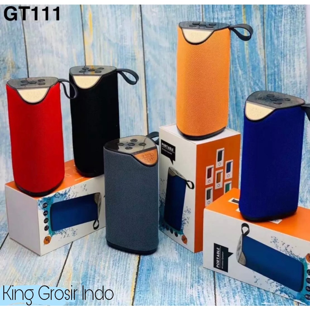 Speaker Bluetooth GT-111 Portable Wireless Speaker GT 111