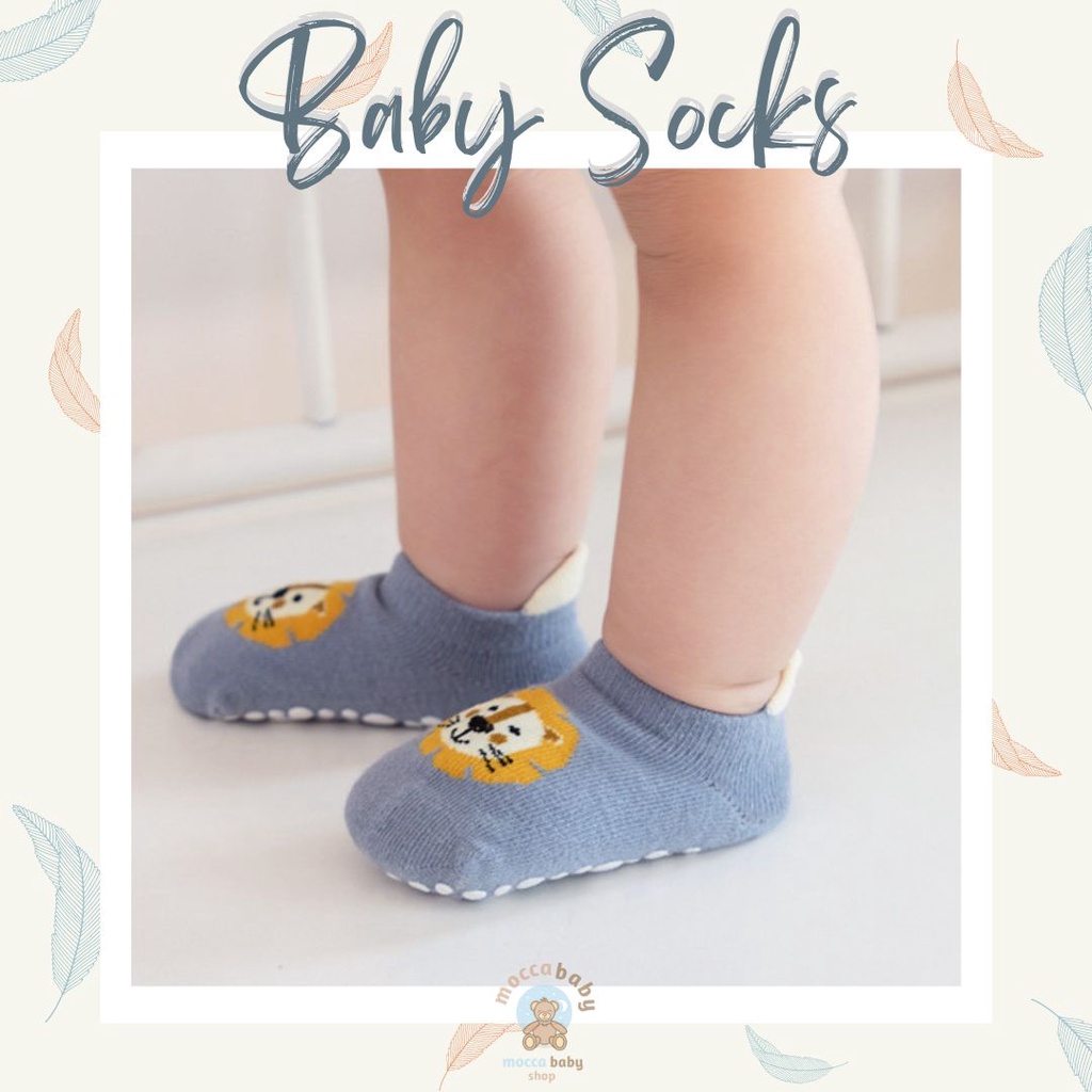 MBSS - Kaos Kaki Bayi Anak Laki Laki Perempuan Import Berkualitas newborn - 12 Bulan / ELLIFORE