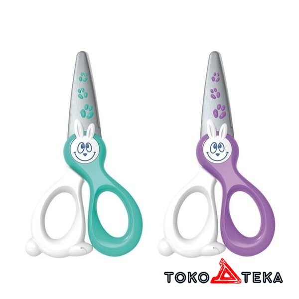 

COD Maped Kidi Cut Scissors Gunting Anak Aman Nyaman Kelinci Lucu