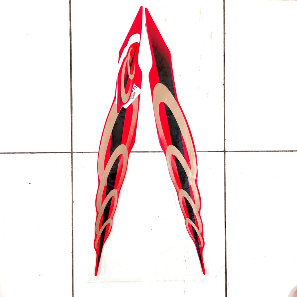 Stiker Bodi  Lis Body Striping Nouvo Lele 2003 (Pilih Warna)