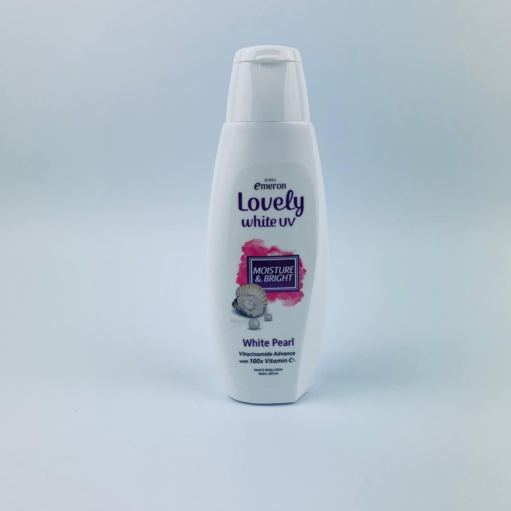 Emeron Lovely White UV/Hand Body Lotion/Moisture &amp; Bright/Whith/200ml