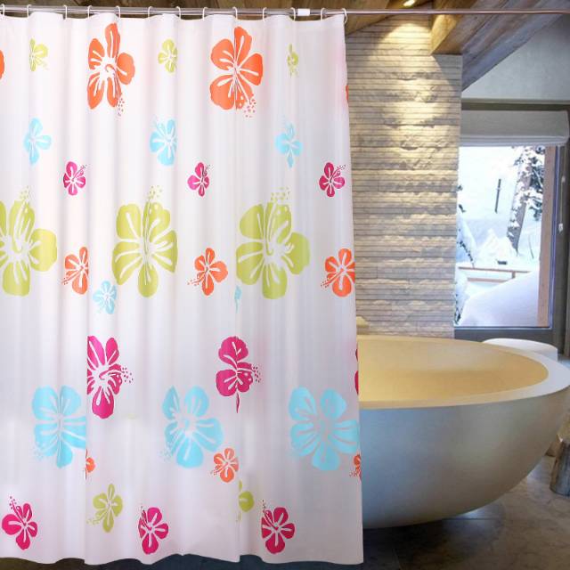 BS703 SHOWER CURTAIN TIRAI KAMAR MANDI