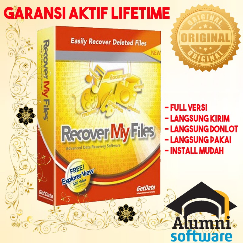 [FULL VERSION] Recover My Files 5 Software - GARANSI AKTIVASI