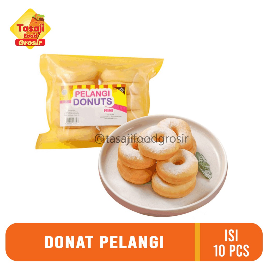 

Donat Pelangi isi 10