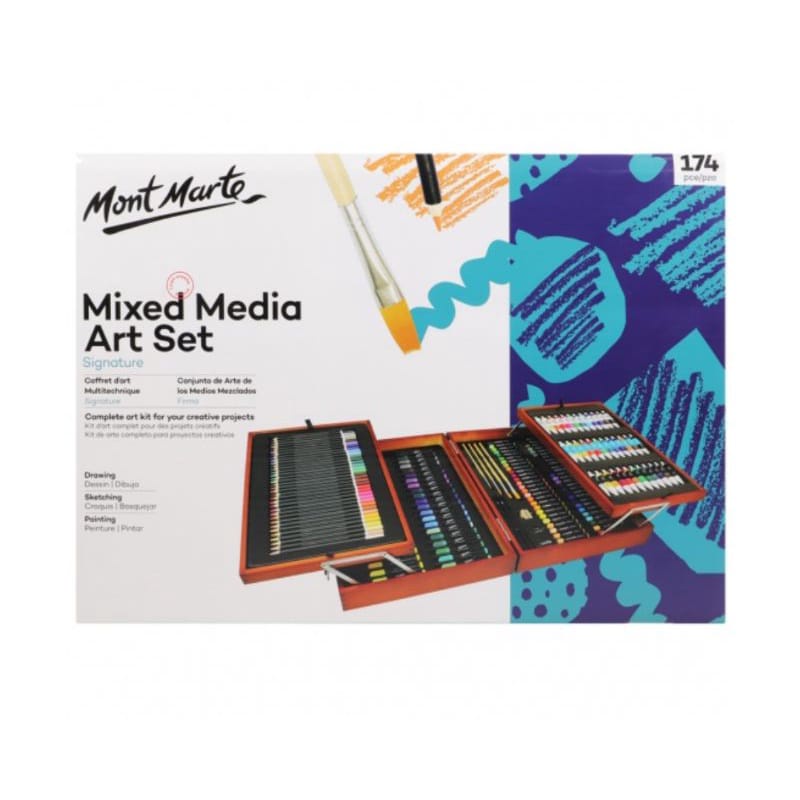 

Mont Marte Signature Mixed Media Art Set 174 Piece