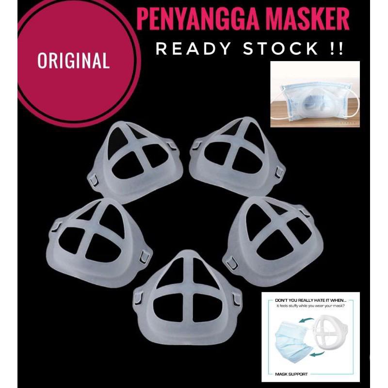 PENYANGGA MASKER 3D MASK BRACKET SILIKON SIRKULASI UDARA