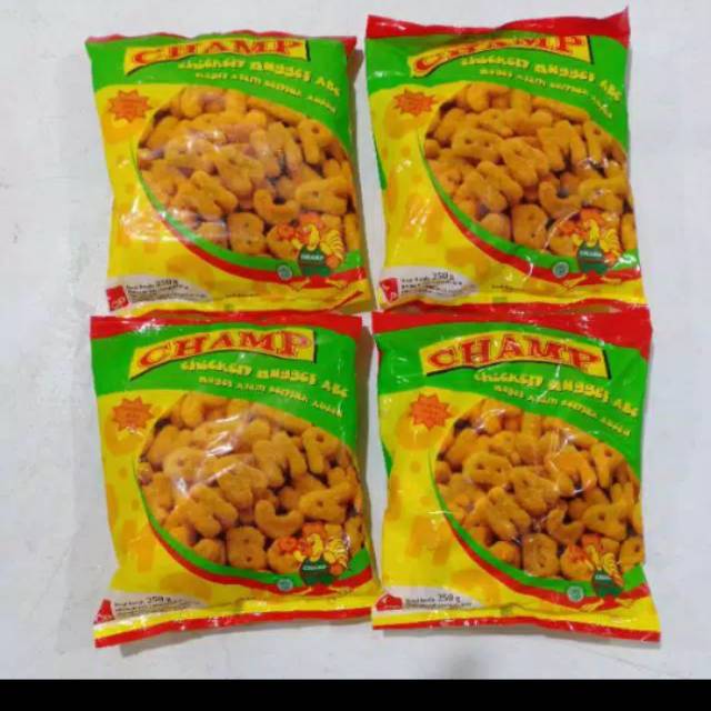 

Champ Nugget huruf 250gr