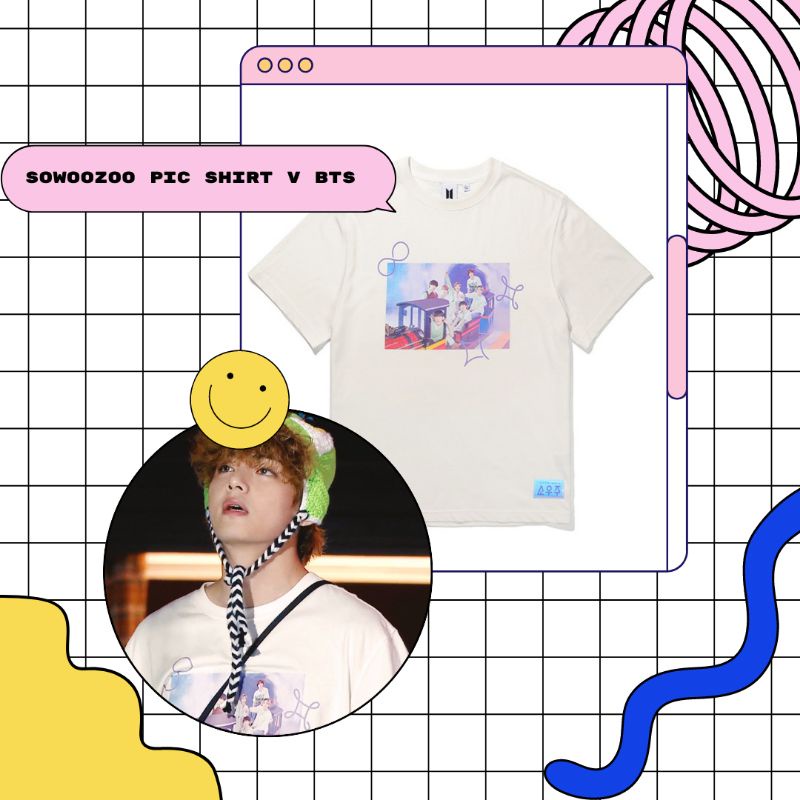 UNOFFICIAL BTS V SOWOOZOO PIC KAOS/T-SHIRT