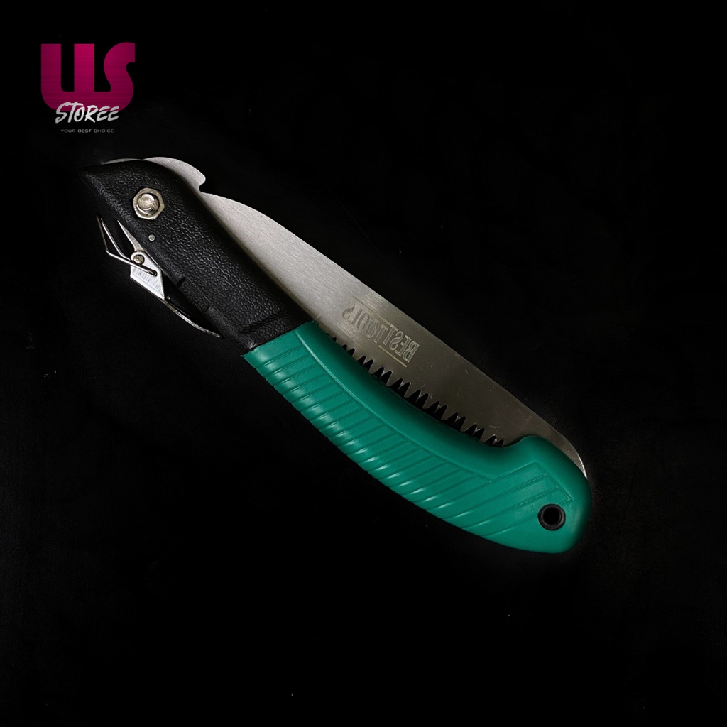 Gergaji Kayu Lipat Besttools Folding Pruning Saw Gergaji Lipat Pemotong Dahan Kayu Alat Perkebunan