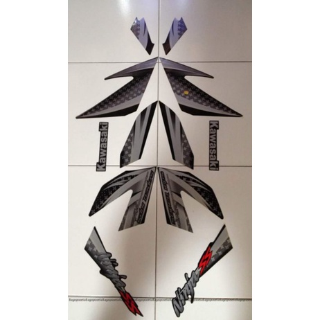 Striping Ninja SS Hitam 2011 2012