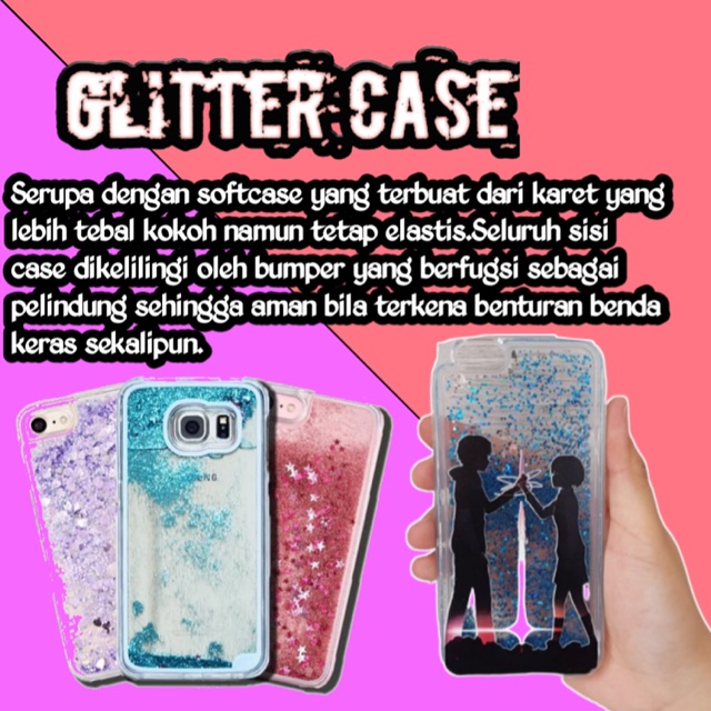 

Glitter case