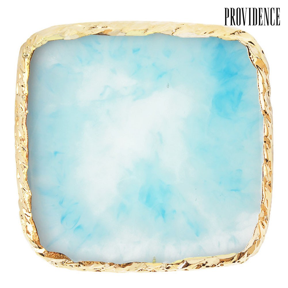 Providence Square Shape Resin Nail Painting Drawing Display Plate Gel Polish Pigment Holder