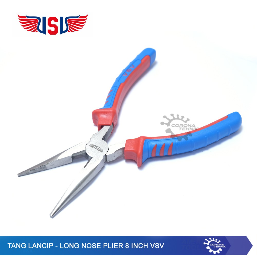 VSV Tang Lancip - Long Nose Plier 8 Inch