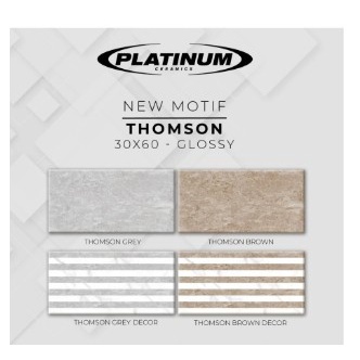 THOMSON REC DECOR GLOSSY UK.30X60 DINDING LANTAI KERAMIK PLATINUM