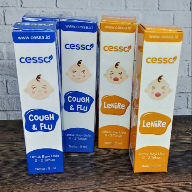 Cessa BABY 0-2 tahun cough flu lenire menenangkan aromatherapy Minyak Obat alami bayi anak telon