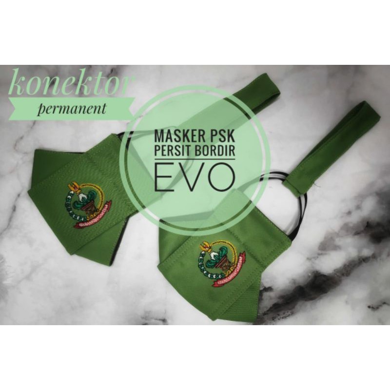 Masker PSH Persit Premium Model EVO/ 3 Dimensi