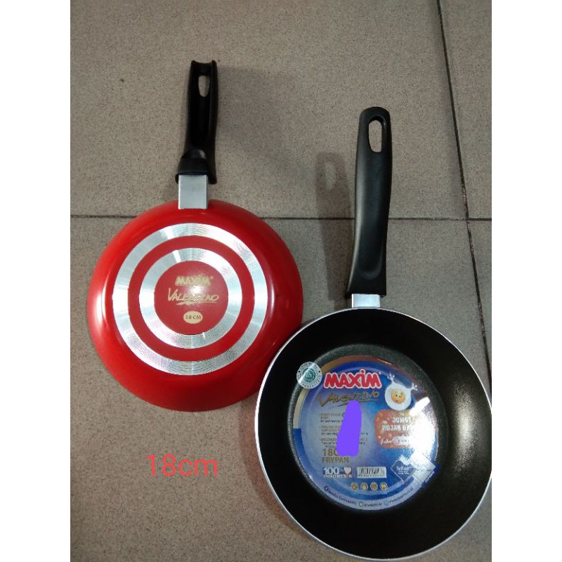 Wajan Teflon Maxim Valentino Ukuran 18cm