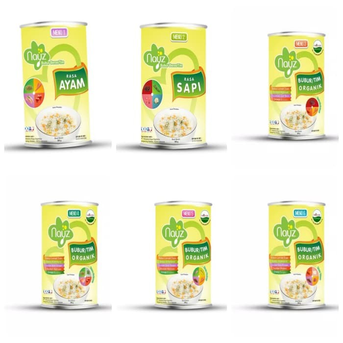 Nayz  Bubur  Organik (MPASI) 275 gram