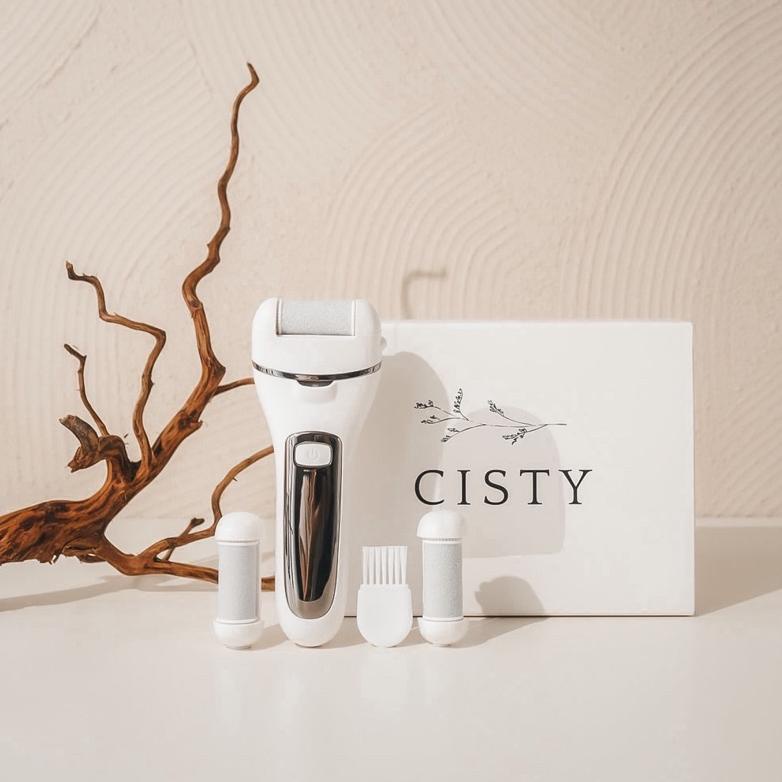 Cisty- Alat Penghalus Tumit Kaki Elektrik Penghilang Kapalan / Kaki Pecah Pecah / Kulit Mati Telapak