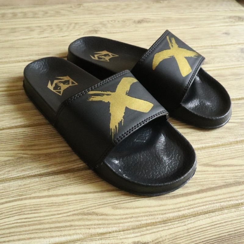 Sandal Slop Pria X Offwhite Maxslide Gen x/sandal slop X offwhite Maxslide Gen x wanita kekinian Maxslide GEN X/ Sandal Selop Murah-3