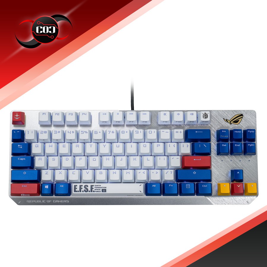 ASUS Keyboard ROG Strix Scope TKL GUNDAM EDITION