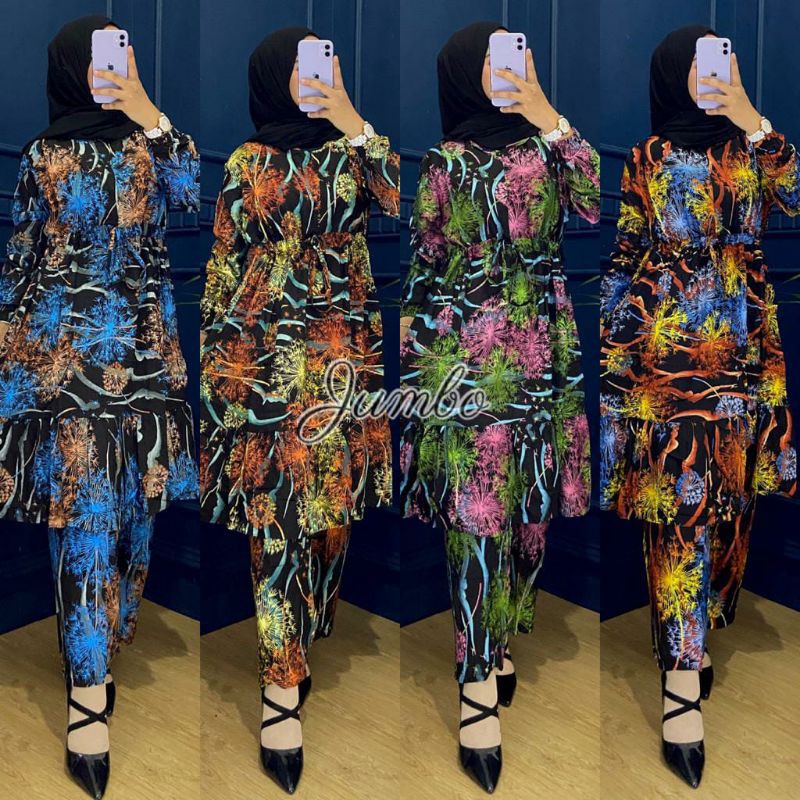 ONE SET KATUN RAYON SULTAN JUMBO
