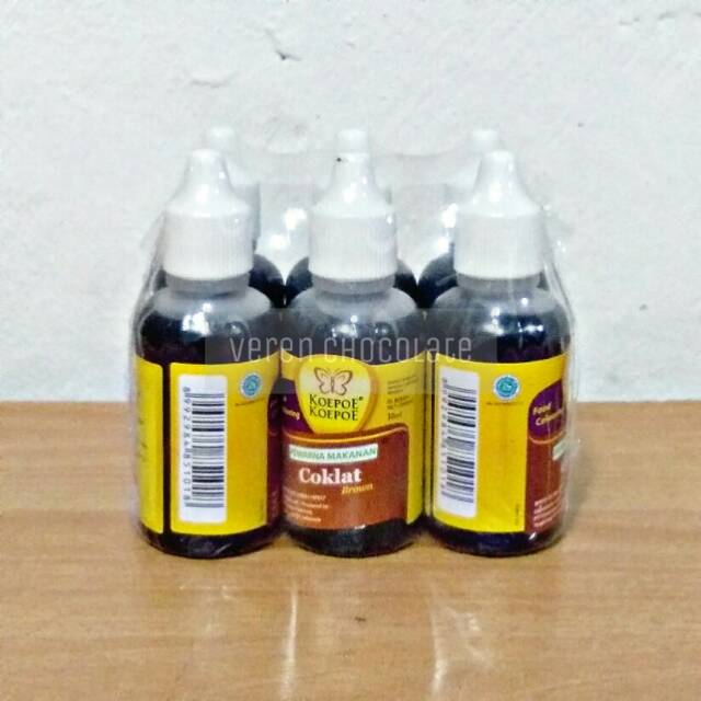 

KOEPOE KOEPOE PEWARNA MAKANAN COKELAT 30ML
