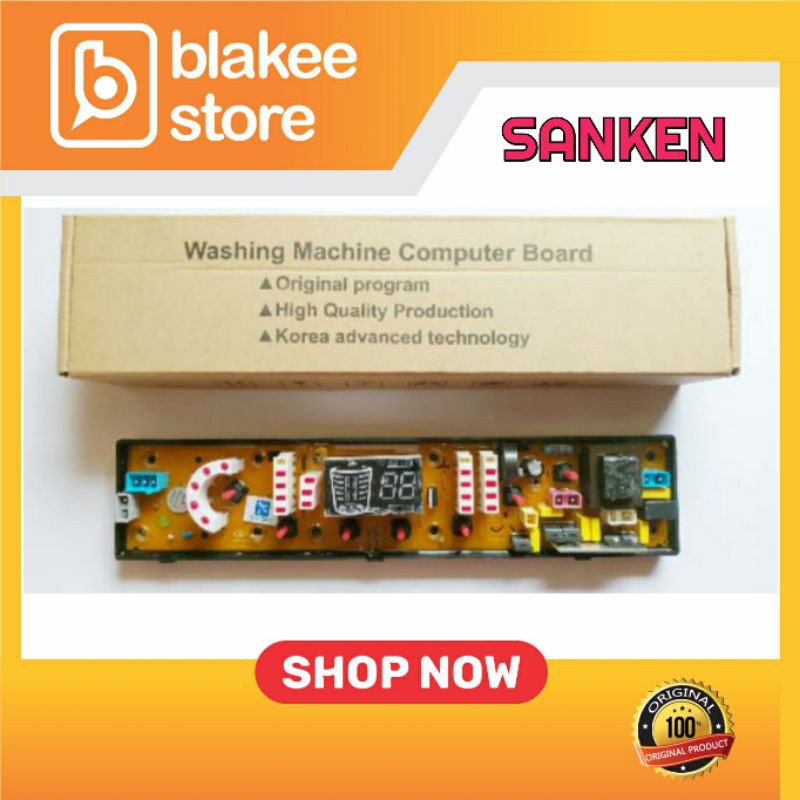 Modul pcb mesin cuci sanken QWS 890