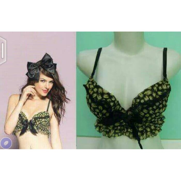 Cuci Gudang Bra Blackrara by Pierre Cardin size 32B, 32C, 34C
