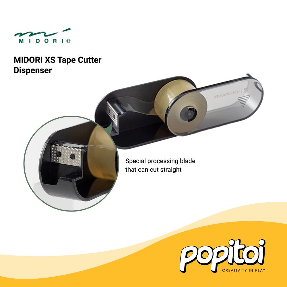 MIDORI XS Tape Cutter Dispenser Pemotong Isolasi Selotip Mini