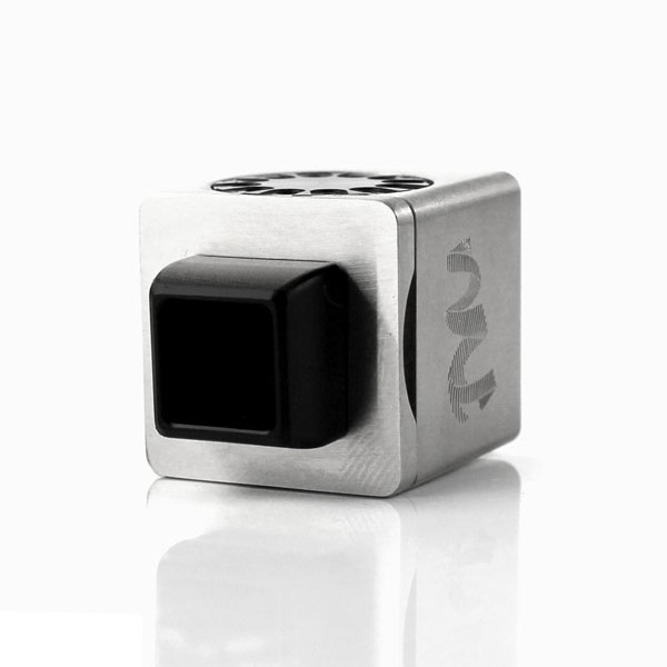 Twisted Messes Cube RDA Atomizer - SILVER [Clone] KiswaraBandung