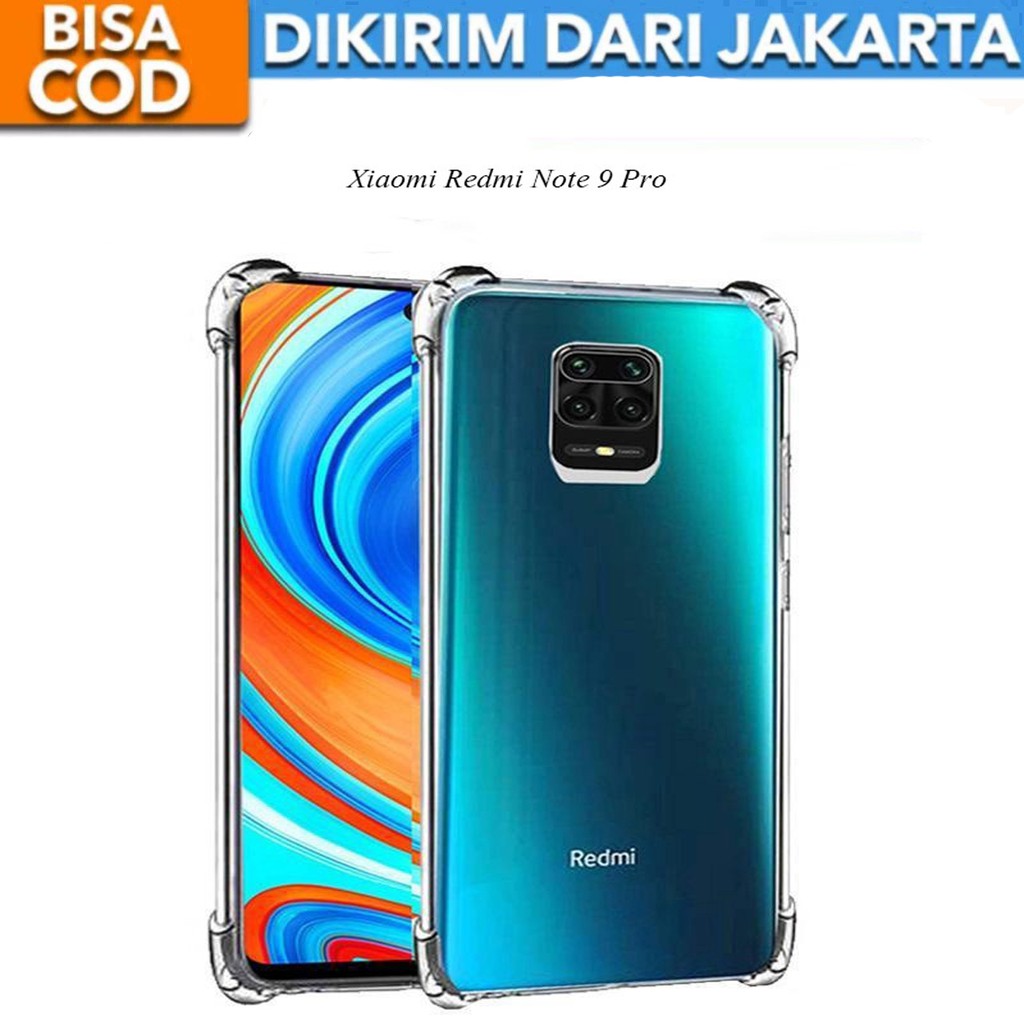 Casing Xiaomi Redmi Note 9 Pro Anti crack SoftCase