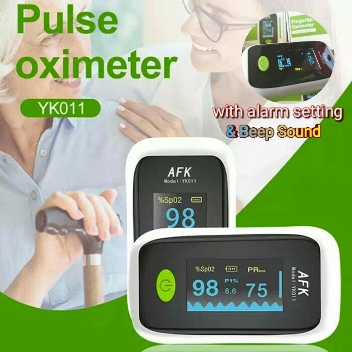 Fingertip Pulse Oximeter SP02 Saturation AFK Original Monitor LED