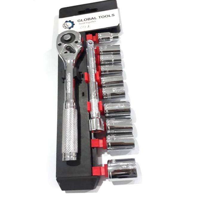 KUNCI SHOCK SET / KONCI SOK SHOCK 8-19 / 10 PCS